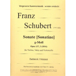Sonate g-Moll op.137,3 - Franz Schubert
