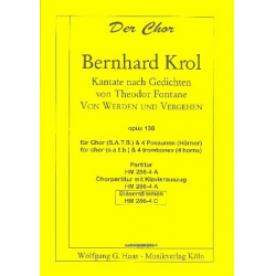 Von Werden und Vergehen op.138 - Bernhard Krol