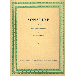 Sonatine für Flöte und Akkordeon - Heinz-Christian Schaper