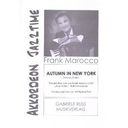 Autumn in New York für Akkordeon - Vernon Duke