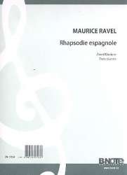 Rhapsodie espagnole für 2 Klaviere - Maurice Ravel