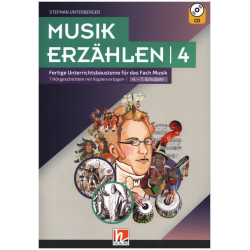 Musik erzählen Band 4 (+CD) - Stephan Unterberger