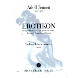 Erotikon op.44 : 7 Stücke für Klavier - Adolf Jensen