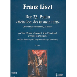 Mein Gott der ist mein Hirt für Tenor (Sopran), - Franz Liszt