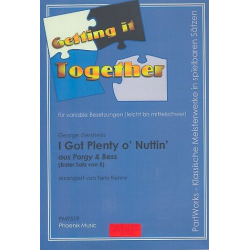 I got plenty o' Nuttin' aus Porgy und Bess - George Gershwin