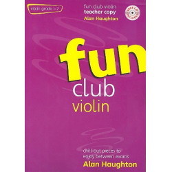fun club (+CD) for violin and piano (teacher copy) - Alan Haughton