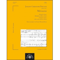 Menaloas Kantate für Sopran, - Johann Christoph Pepusch