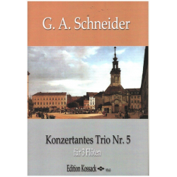 Konzertantes Trio Nr.5 - Georg Abraham Schneider