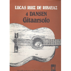 4 dansen voor gitaarsolo - Lucas Ruiz Ribayaz de