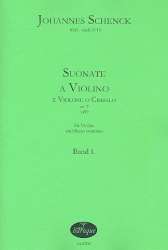 Suonate a violino e violone (cimbalo) - Johannes Schenck