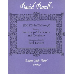 6 Sonatas vol.2 (nos.4-6) - Daniel Purcell