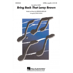 Bring Back That Leroy Brown - Freddie Mercury (Queen) / Arr. Philip Lawson
