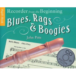 Blues Rags and Boogies (+CD) - John Pitts