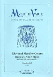 Beata es virgo Maria für Tenor, - Giovanni M. Cesare