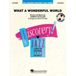 What a Wonderful World - Bob Thiele / Arr. Rick Stitzel