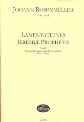 Lamentations Jeremiae Prophetae Band 1 - Johann Rosenmüller