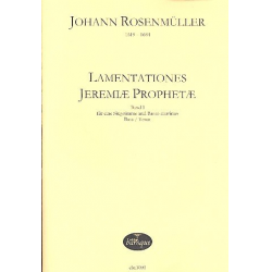Lamentations Jeremiae Prophetae Band 1 - Johann Rosenmüller
