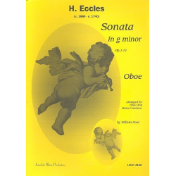 Sonate g-Moll op.1,11 für Oboe und Bc - Henry Eccles