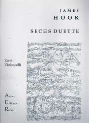 6 Duette für 2 Violoncelli - James Hook