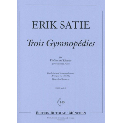 3 Gymnopédies für Violine - Erik Satie