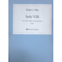 Solo no.8 for euphonium - Kalevi Aho