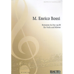 Romanze As-Dur op.89 für Viola - Marco Enrico Bossi