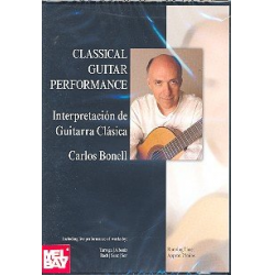 Classical Guitar Performance DVD-Video - Carlos Bonell