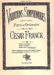 Variations symphoniques pour piano - César Franck
