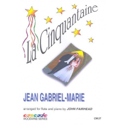 La cinquantaine for flute and piano - Jean Gabriel-Marie