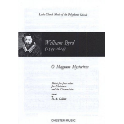 O MAGNUM MYSTERIUM FOR - William Byrd