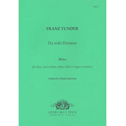 Da mihi Domine für Bass, 2 Violinen, - Franz Tunder