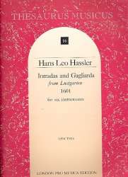 Intradas and gagliarda from Lustgarten - Hans Leo Hassler