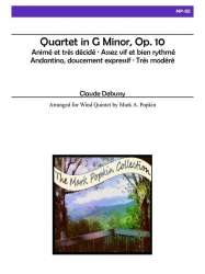 Quartet in G minor op.10 - Claude Achille Debussy