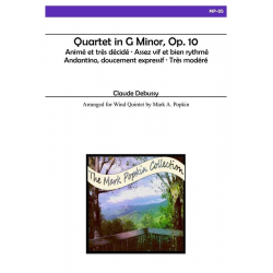 Quartet in G minor op.10 - Claude Achille Debussy