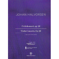 Concerto op.28 for violin and orchestra - Johan Halvorsen