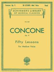 50 Lessons, Op. 9 - Giuseppe Concone