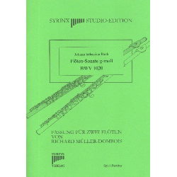 Sonate g-Moll BWV1020 - Johann Sebastian Bach