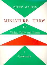 Miniature Trios vol.1 (Cakewalk) - Martin Peter