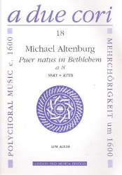 Puer natus in Bethlehem à 8 für - Michael Altenburg