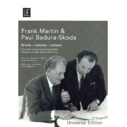 Briefe - Lettres - Letters Briefwechsel zu Concerto II pour piano et orchestre - Frank Martin