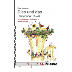 DW1033 Dies und das - Etüdenspaß Band 1 für Tuba in F/B - Franz Kanefzky