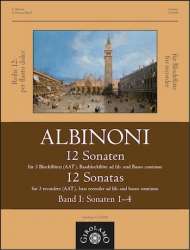 12 Sonaten Band 1 (Nr.1-4) - Tomaso Albinoni