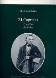 24 Caprices op.26 für Flöte - Theobald Boehm