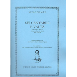 6 Cantabili e Valtz per violino e chitarra - Niccolo Paganini