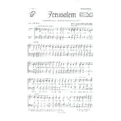 Jerusalem : für gem Chor a cappella - Stephen Adams