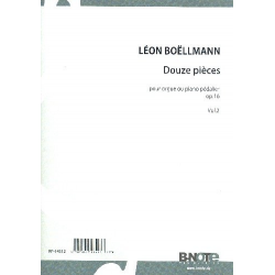 12 Pièces op.16 vol.2 (no.7-12) - Léon Boellmann