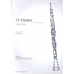 12 Etüden für Oboe - Carlo Yvon