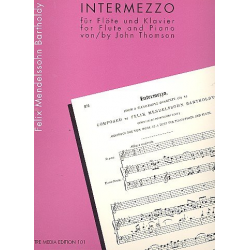 Intermezzo für Flöte und Klavier -Felix Mendelssohn-Bartholdy