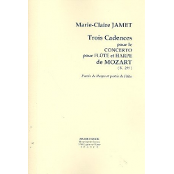 3 Cadences pour le concerto KV299 de - Marie-Claire Jamet
