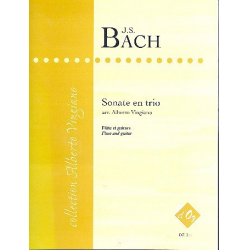 Sonate en trio pour flûte et guitare - Johann Sebastian Bach